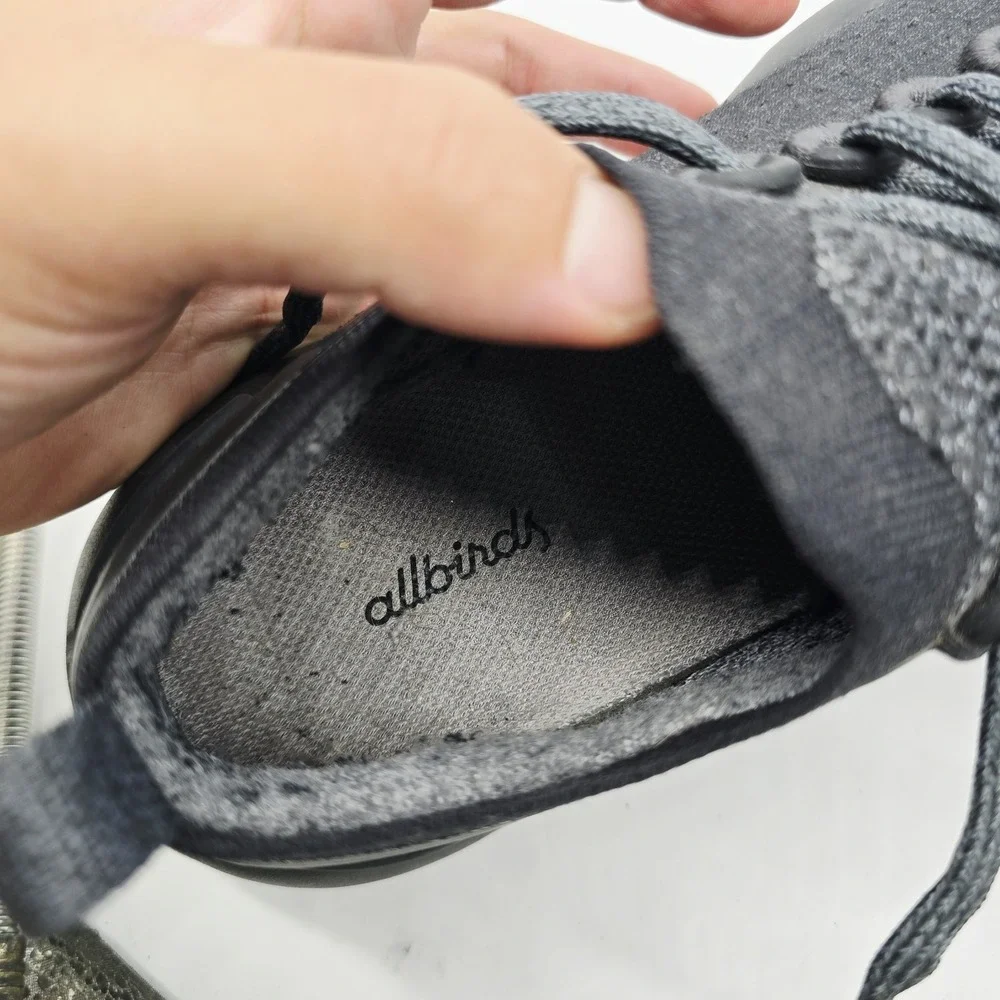 Allbirds Trail Runner SWT Womens Size 10 Black Athletic Running Shoes Sneakers